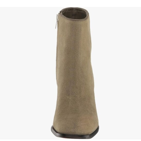 NEW DOLCE VITA Made In Brazil Suede Susann Booties in moss for women 925 4m2 - Picture 3 of 8